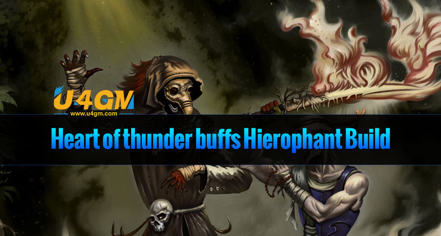 [PoE 3.3 Templar Build] cheap unique items and Heart of thunder buffs Hierophant Build