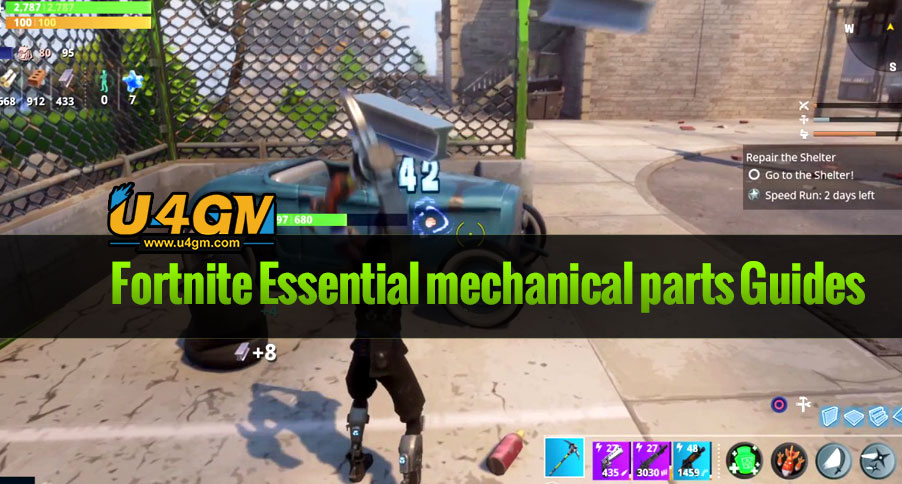 Fortnite Mechanical Parts Guide