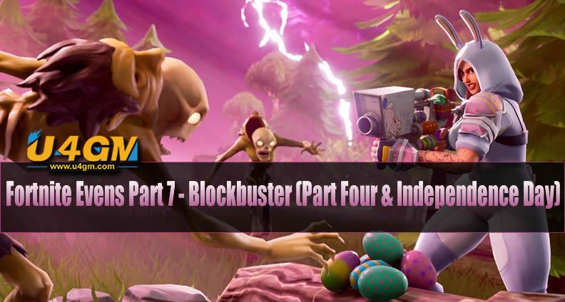 Fortnite Event Quests Part 7 - Blockbuster (Part Four & Independence Day)