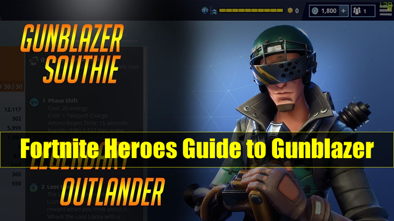 Fortnite Outlander Heroes Guide to Gunblazer: Skin & Perks