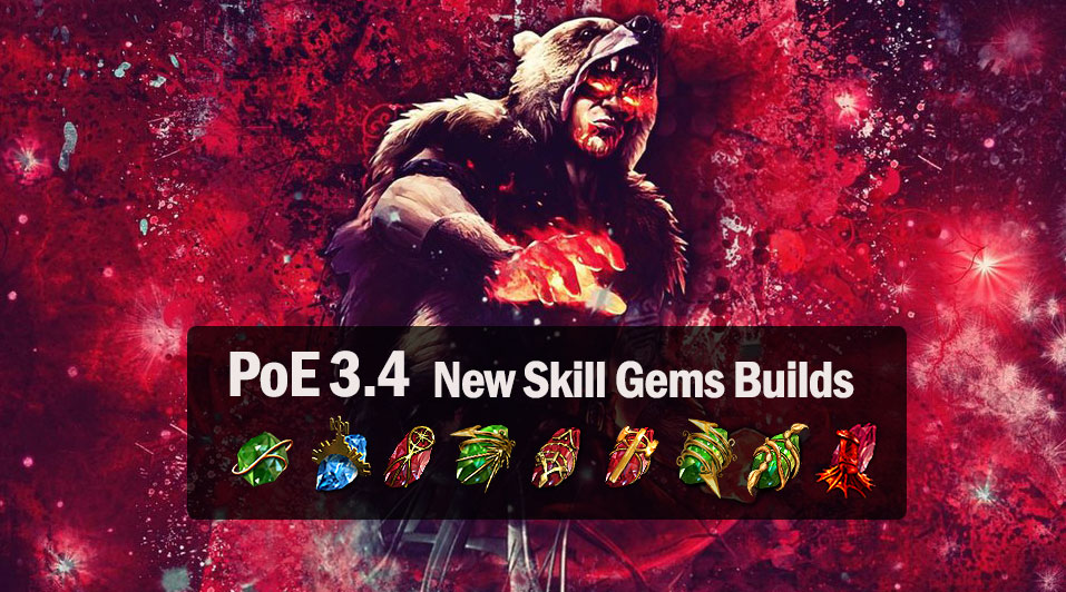 Path of Exile 3.4 New Skill Gems Builds