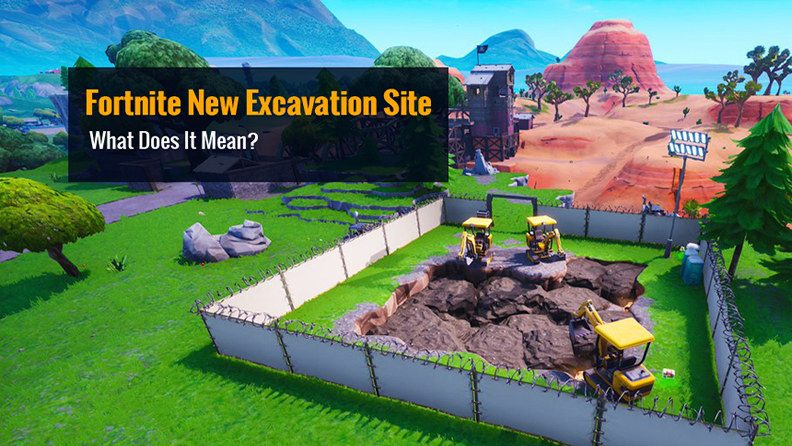 Fortnite New Excavation Site
