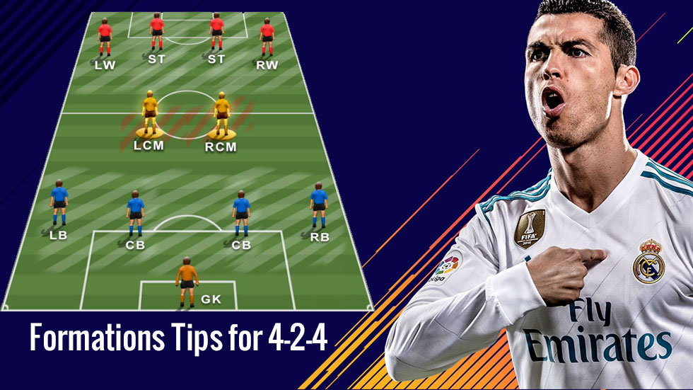 FIFA 20 Formations Tips for 4-2-4