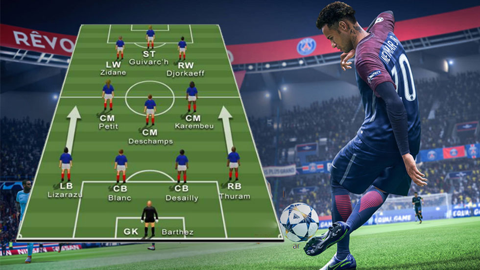 FIFA 20 Custom Tactics For France Les Bleus - The Famous Double