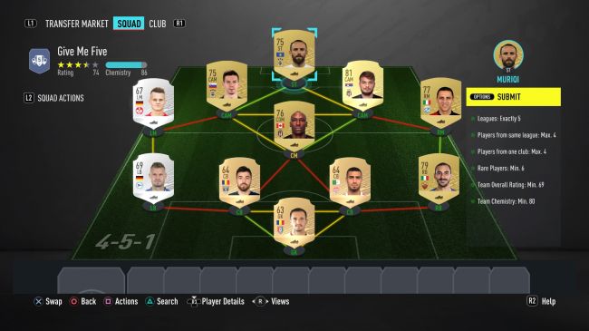 A Complete Guide To All FIFA 20 SBC Solutions