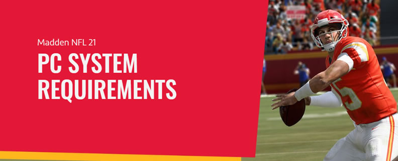 Madden NFL 21 PC Specs & System Requirements